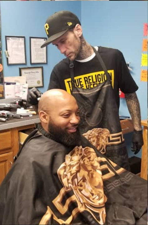 Barber at Work - Shave