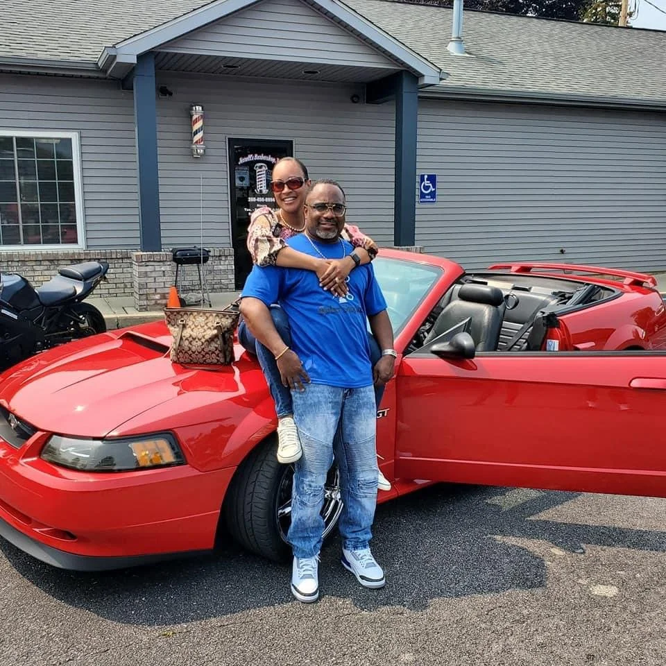 Jerrell Davenport, owner of Jerrell's Barber Shop